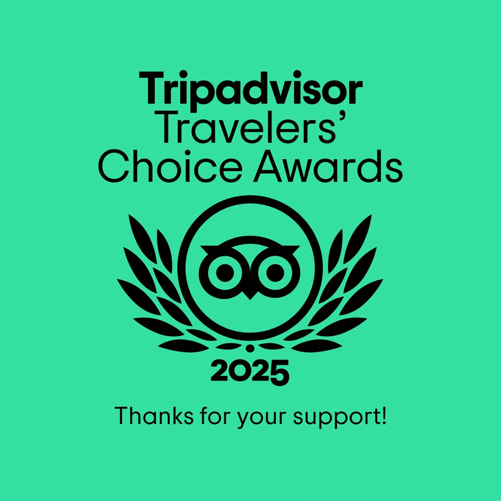 Premio y reconocimiento Travellers' Choice Awards 2025 de Tripadvisor para Madreselva Tapas Sevilla